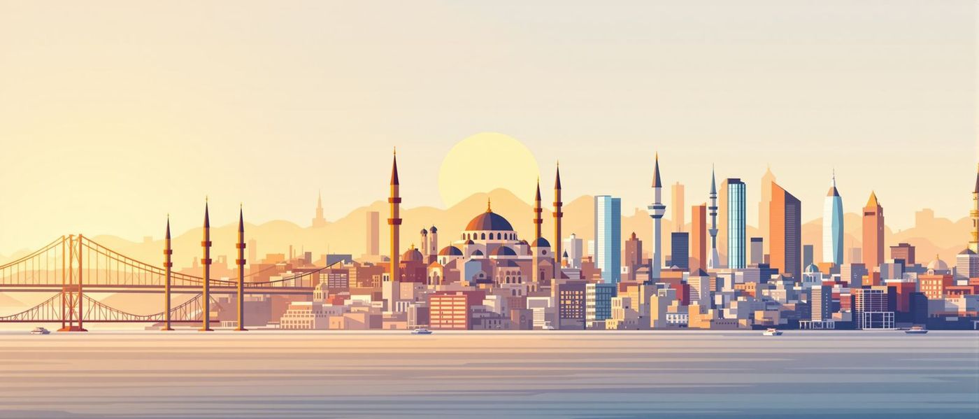 İstanbul profesyonel temizlik hizmetleri şehir silüeti